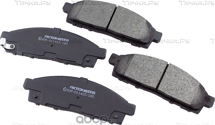 Колодки тормозные дисковые (Frictionmaster). Артикул MKD1519