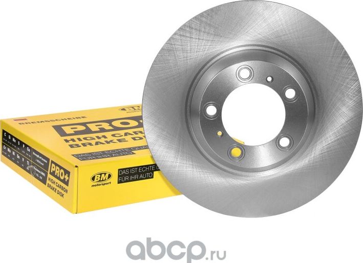 Диск тормозной высокоуглеродистый вентилируемый передний (BM). Артикул WIP0026