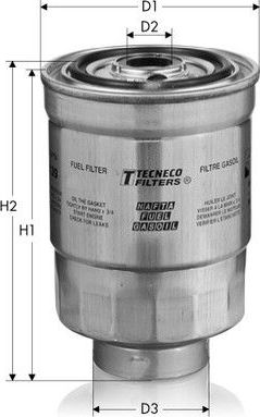 Топливный фильтр Tecneco Filters. Артикул GS8028