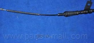 Трос ручника прав. (Parts-Mall). Артикул PTB310