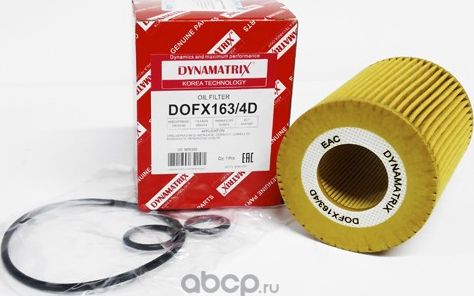 фильтр масляный (Dynamatrix-Korea). Артикул DOFX1634D