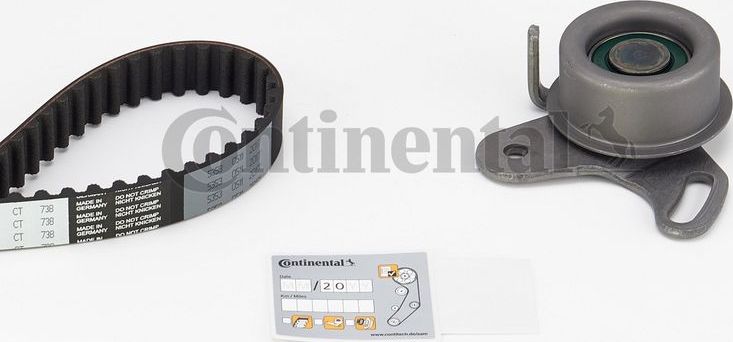 Ремень ГРМ с роликами (комплект) ContiTech. Артикул CT738K2