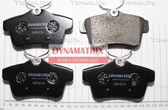 Тормозные колодки Dynamatrix. Артикул DBP4224