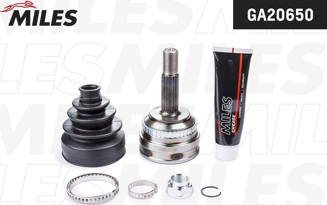 Шрус наружный (граната) Miles. Артикул GA20650