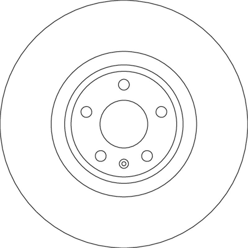 Тормозной диск TRW. Артикул DF6729S