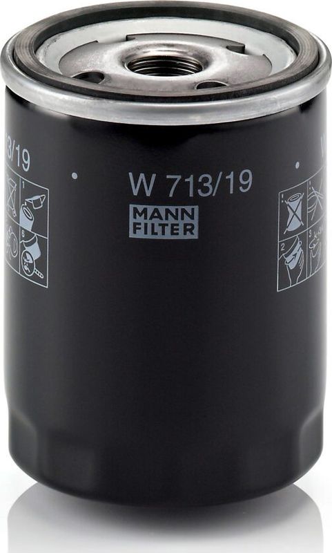 Масляный фильтр Mann-Filter. Артикул W 713/19