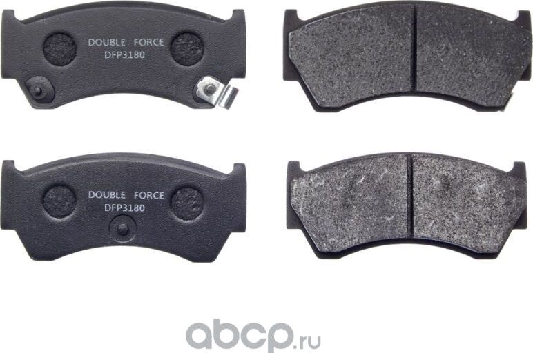 Колодки тормозные дисковые Double Force Double Force. Артикул DFP3180