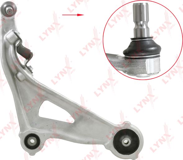 Поперечный рычаг передней подвески LYNXauto. Артикул B5163R