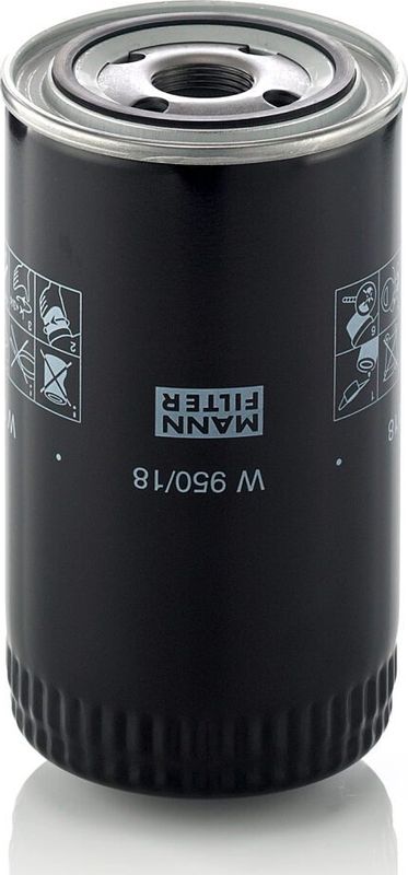 Масляный фильтр Mann-Filter. Артикул W 950/18