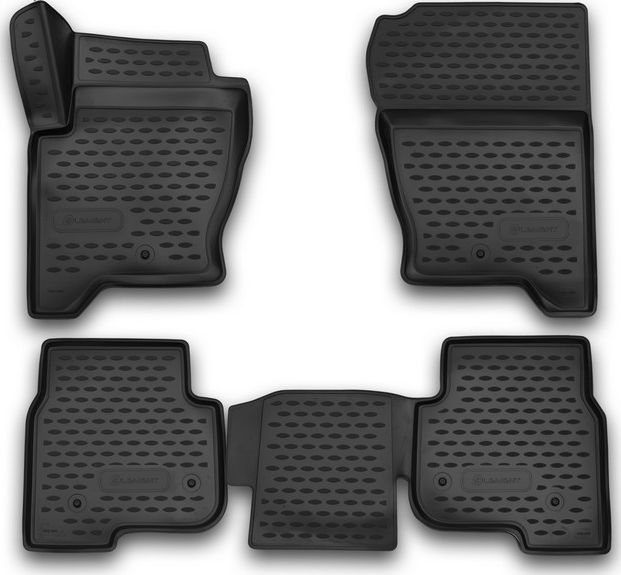 Коврики Element 3D для салона Land Rover Discovery IV 2014-2016. Артикул NLC.3D.28.09.210