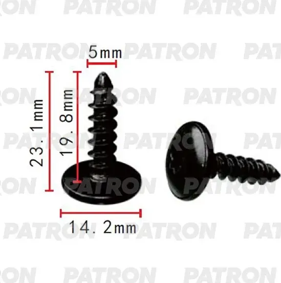Саморез крепежный (Patron). Артикул P37-2206