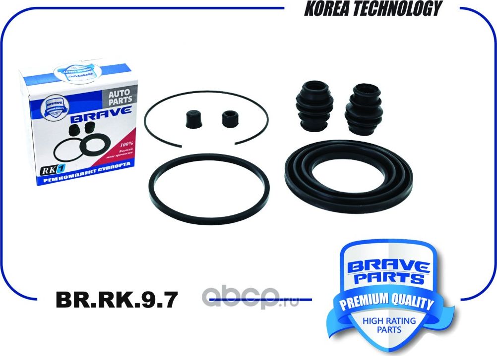 Ремкомплект суппорта MR527672 BR.RK.9.7 Lancer, Outlander, d60mm (Brave). Артикул BRRK97