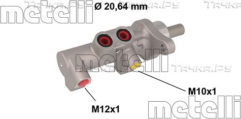 Тормозной цилиндр главный Metelli для Renault Sandero II 2007-2026. Артикул 05-0846