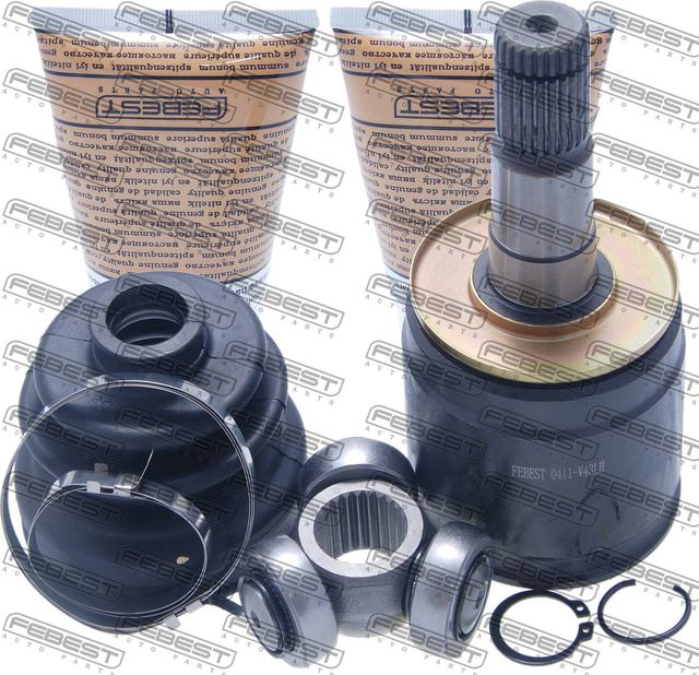 Шрус внутренний (граната) Febest передний левый для Mitsubishi Pajero II 1990-2000. Артикул 0411-V43LH