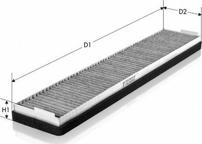 Салонный фильтр  Tecneco Filters. Артикул CK9051C