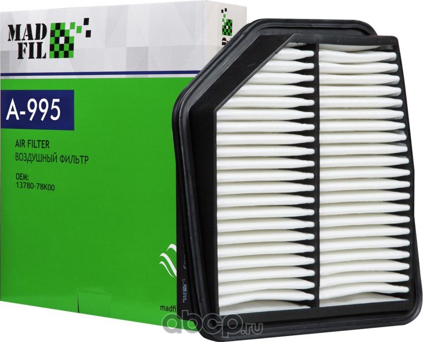 ФИЛЬТР ВОЗДУШНЫЙ SZ (Madfil). Артикул A995