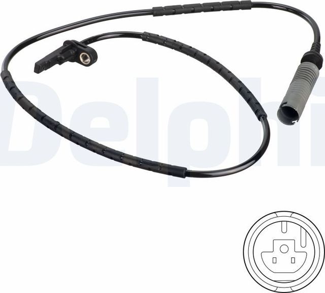 Датчик ABS Delphi для BMW 1 I (E81/E82/E87/E88) 2007-2011. Артикул SS20772