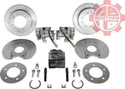 Тормоза дисковые Niva-Parts задниt для ВАЗ Lada 4x4 2009-2024. Артикул NP-00267