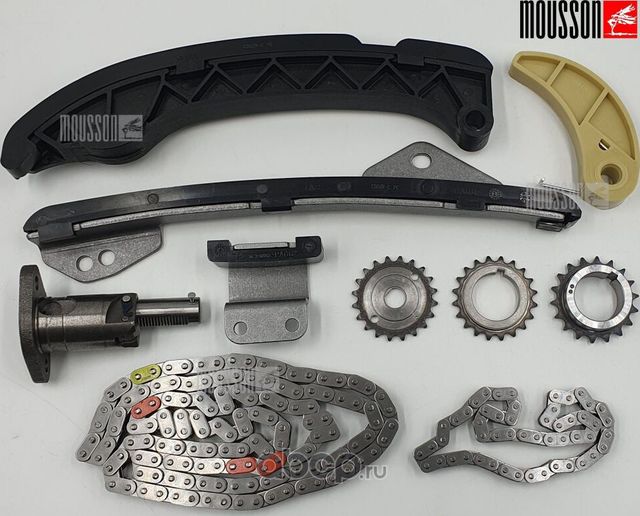 Комплект цепи ГРМ Toyota 1,6 1,8L 1ZR-FE (Mousson). Артикул STK1ZRFE