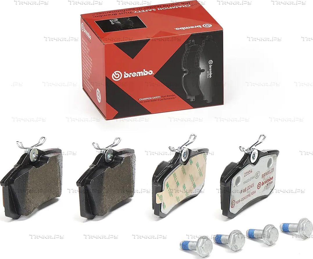 Тормозные колодки Brembo XTRA LINE для Citroen C3 II 2009-2016. Артикул P 68 024X