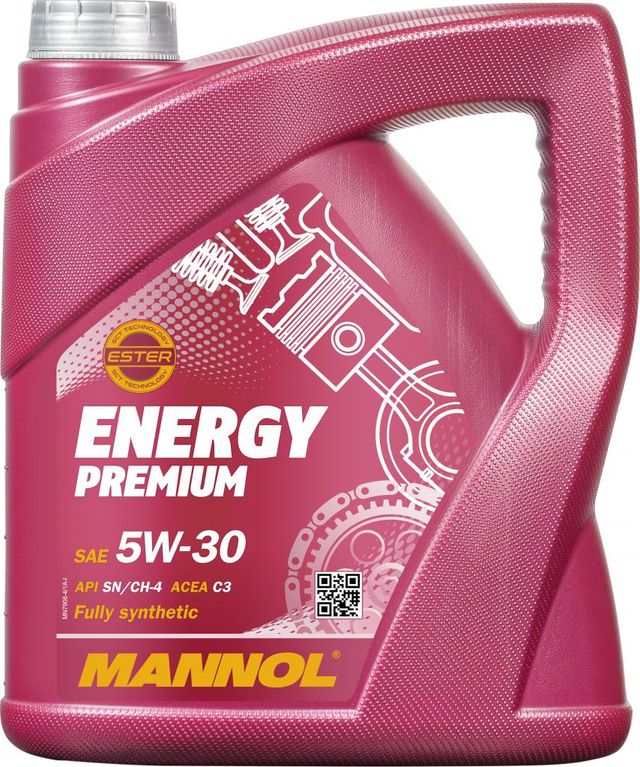 Масло моторное ENERGY PREMIUM 5W-30  4l (Mannol). Артикул 4007