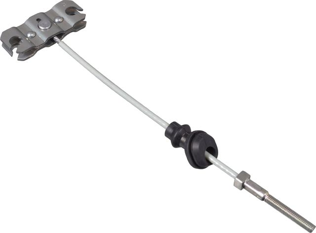 Трос ручника (тросик ручного тормоза) Blue Print передний для Mazda 626 III (GD) 1987-1997. Артикул ADM54604