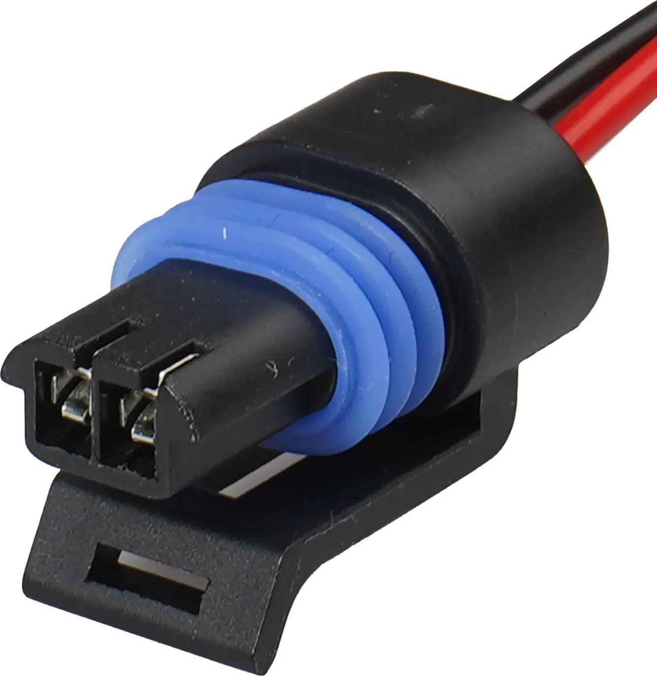 Разъём 2 pin с проводами для датчика температуры Лада, Daewoo, Chevrolet для генератора Peugeot (AE (Airline). Артикул AECC009