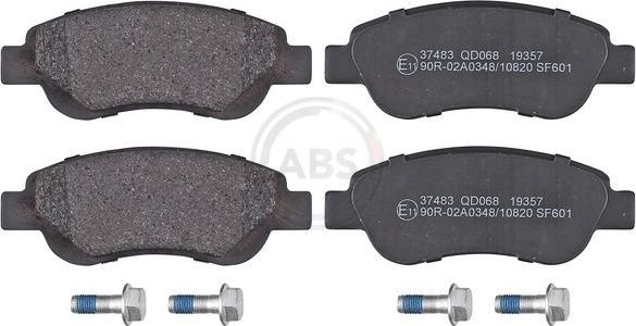 Тормозные колодки ABS. Артикул 37483