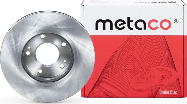 Диск тормозной передний вентилируемый (Metaco). Артикул 3050206