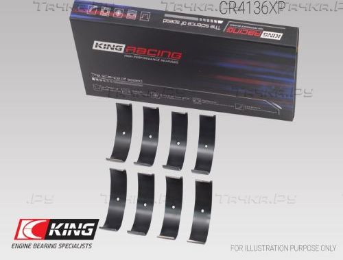 Вкладыши шатунные King для Nissan Silvia VII (S15) 1999-2002. Артикул CR4136XP