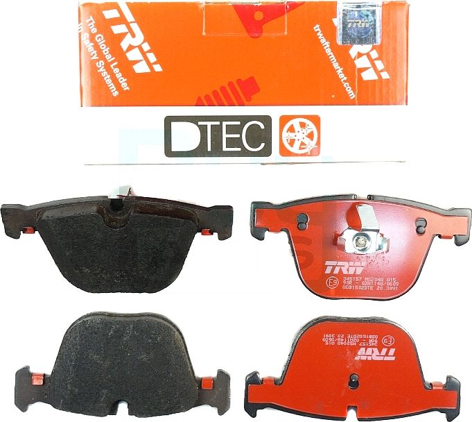 Тормозные колодки TRW DTEC COTEC. Артикул GDB1502DTE