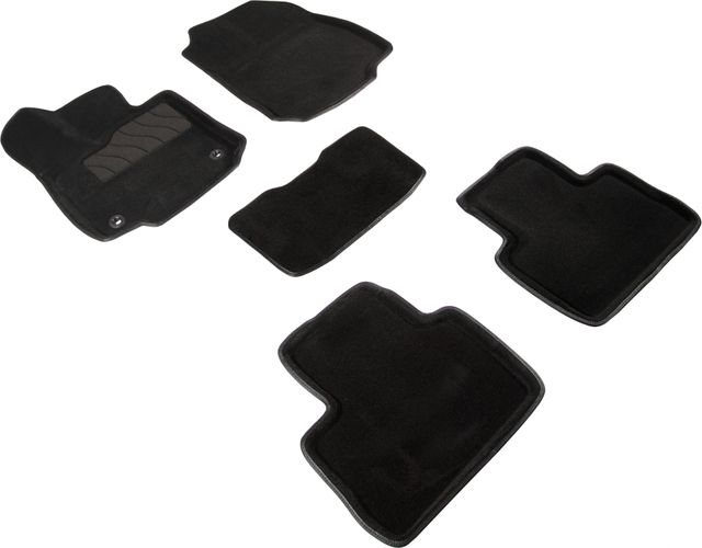 Комплект ковриков 3D Seintex для салона Toyota RAV 4 V АКПП 2019-2026 ЧЕРНЫЙ. Артикул 92944