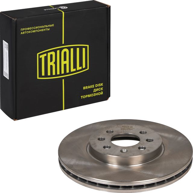 Тормозной диск Trialli передний для Opel Astra H 2004-2014. Артикул DF 210208