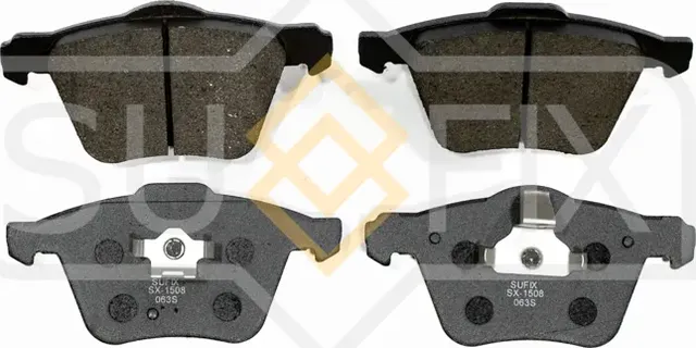 Колодки тормозные передние (Sufix). Артикул SX1508
