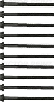 Комплект болтов ГБЦ Victor Reinz (сталь) для Jaguar F-Type I 2017-2026. Артикул 14-17603-01