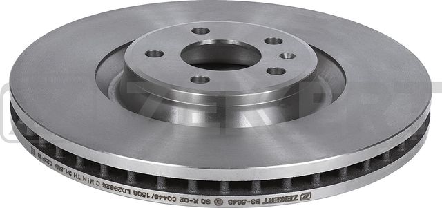 Тормозной диск Zekkert передний для Audi A6 IV (C7) 2010-2018. Артикул BS-5843