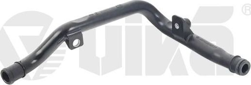 Патрубок радиатора (системы охлаждения) Vika (полимерный материал). Артикул 11211851901