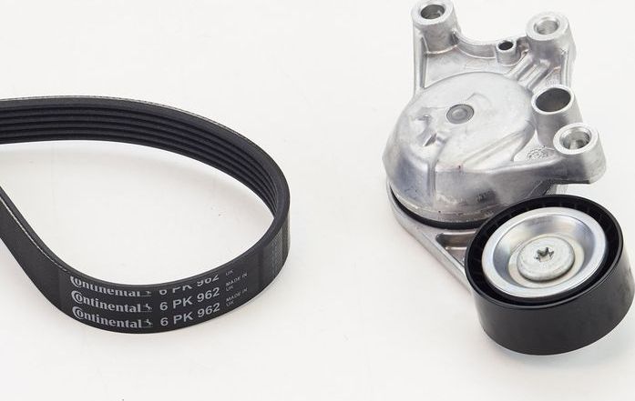 Приводной ремень поликлиновой с роликами (комплект) ContiTech. Артикул 6PK962K2