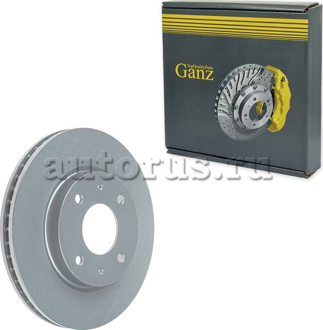 Диск тормозной передний (Ganz). Артикул GIJ10070