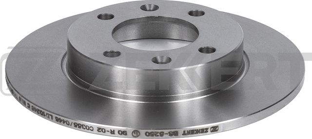 Тормозной диск Zekkert задний для Citroen C2 2003-2012. Артикул BS-5250