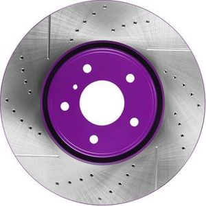 Тормозной диск NiBK передний для Infiniti QX50 I 2013-2017. Артикул RN1427DSET