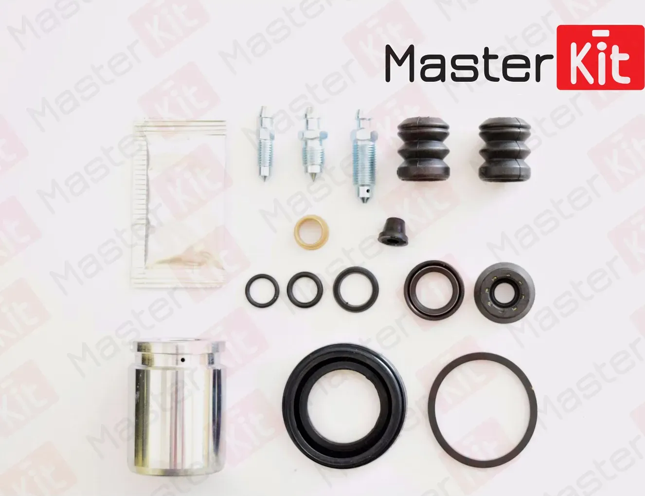 Ремкомплект тормозного суппорта + поршень | зад | (Master KIT). Артикул 77A1917