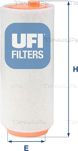 Воздушный фильтр UFI для BMW 1 I (E81/E82/E87/E88) 2004-2011. Артикул 27.353.00