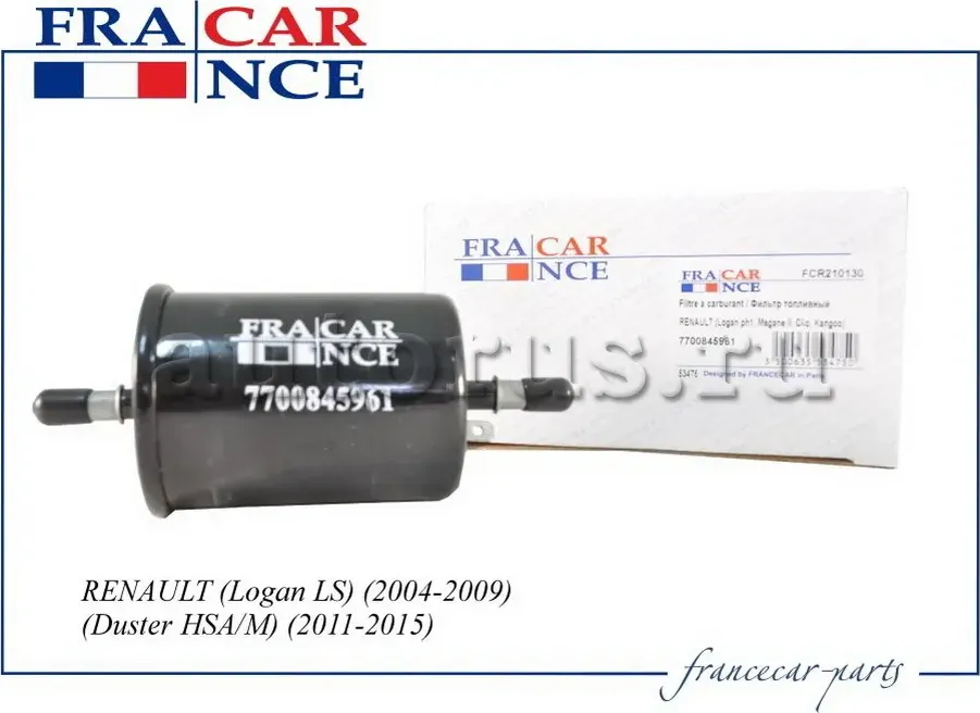 фильтр топливный renault logan i megan clio laguna scenic pegeot 206 207 208 300 (Francecar). Артикул FCR210130