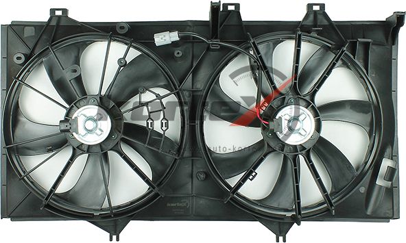 Вентилятор радиатора (2 вентилятора) (Kortex). Артикул KFD182