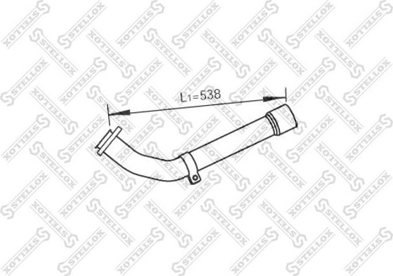 Глушитель Stellox. Артикул 82-03778-SX