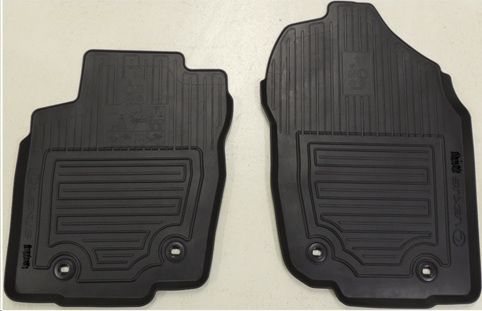 Коврики резиновые Toyota (оригинал) для салона Lexus NX 2014-2026 Черные. Артикул PZ49K-X2350-RJ