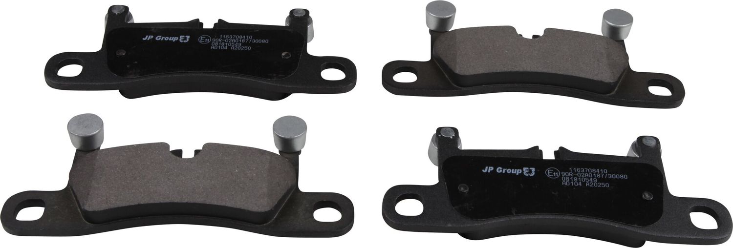 Тормозные колодки JP Group. Артикул 1163708410
