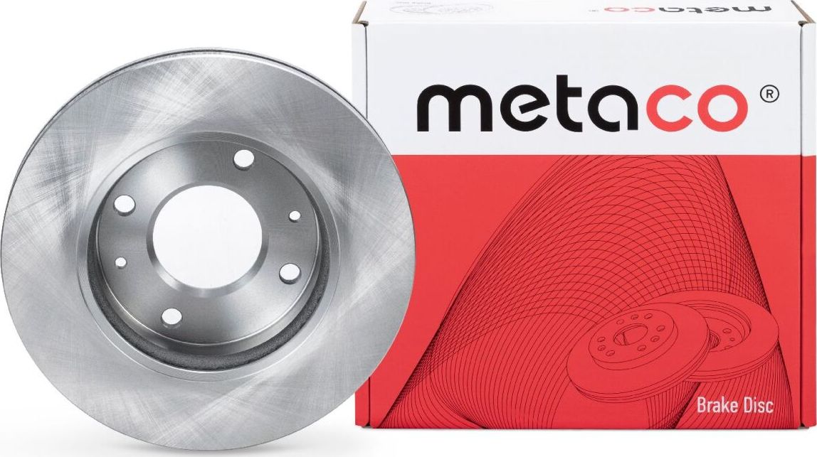 Диск тормозной HYUNDAI/KIA ELANTRA/MATRIX/CERATO 00- перед. (Metaco). Артикул 3050066