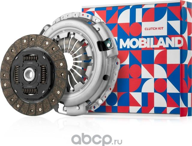 Комплект сцепления для ам  RENAULT DUSTER HS_ 10-, KAPTUR 16-2.0 4WD  NIS (Mobiland). Артикул 640100220